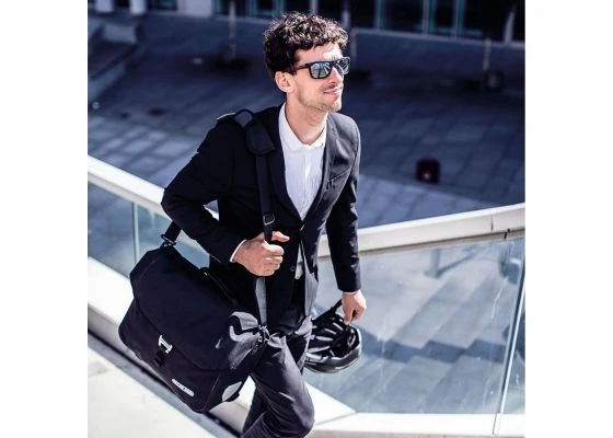 Ortlieb Downtown Two QL2.1 Business Laukku - Musta