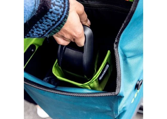 Ortlieb E-Mate QL2.1 Sivulaukku - Sininen - Image 2