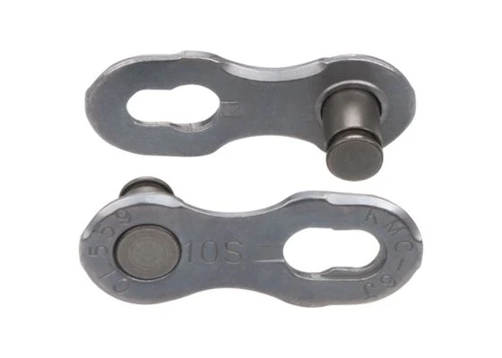 KMC Ketjulukko 10 Vaihteinen MissingLink 10NR, EPT Silver, Shimano,Campag., Sram, 2 Kpl/pkt - Image 2